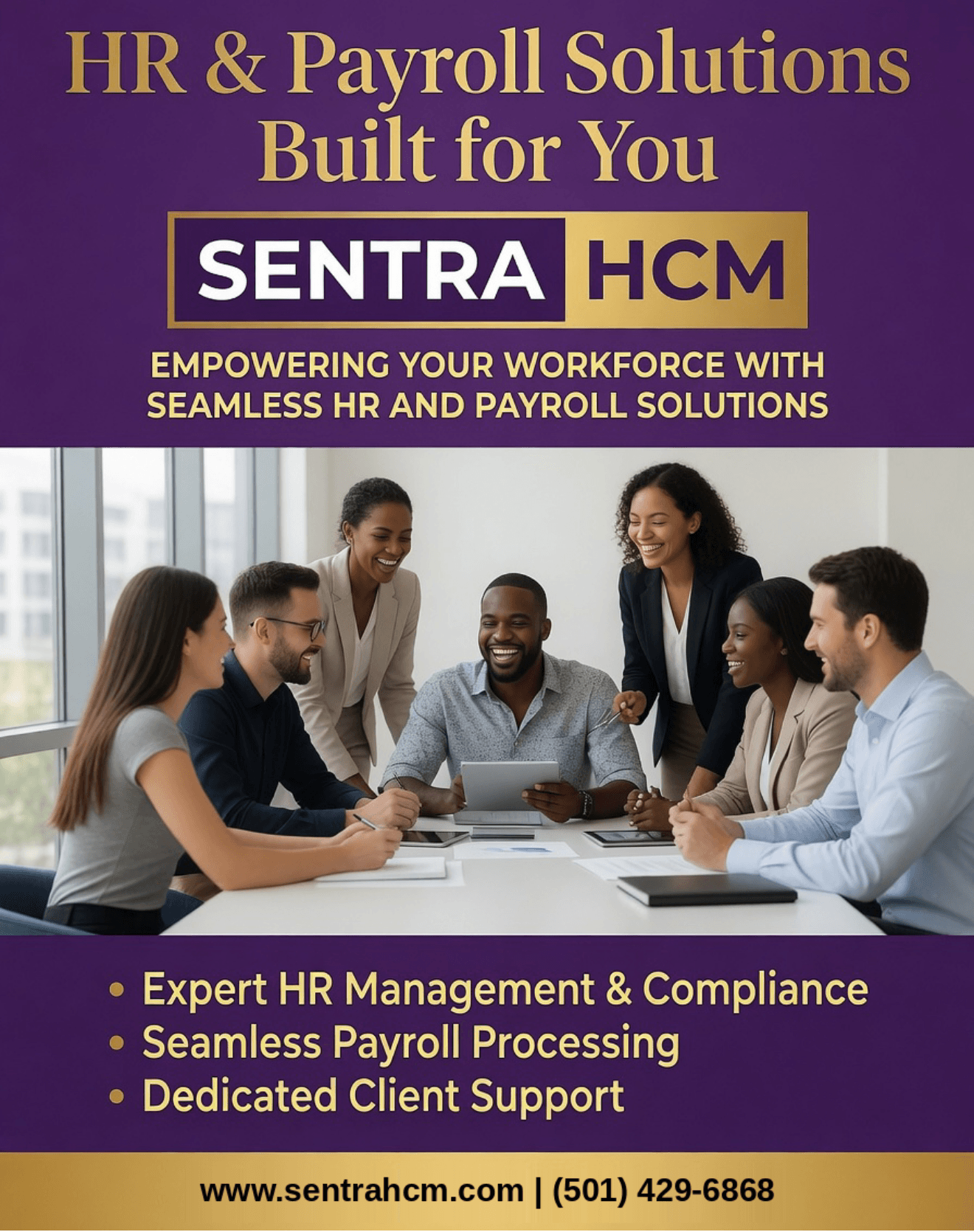 SentraHCM ELLA Conference 2026 advertisement
